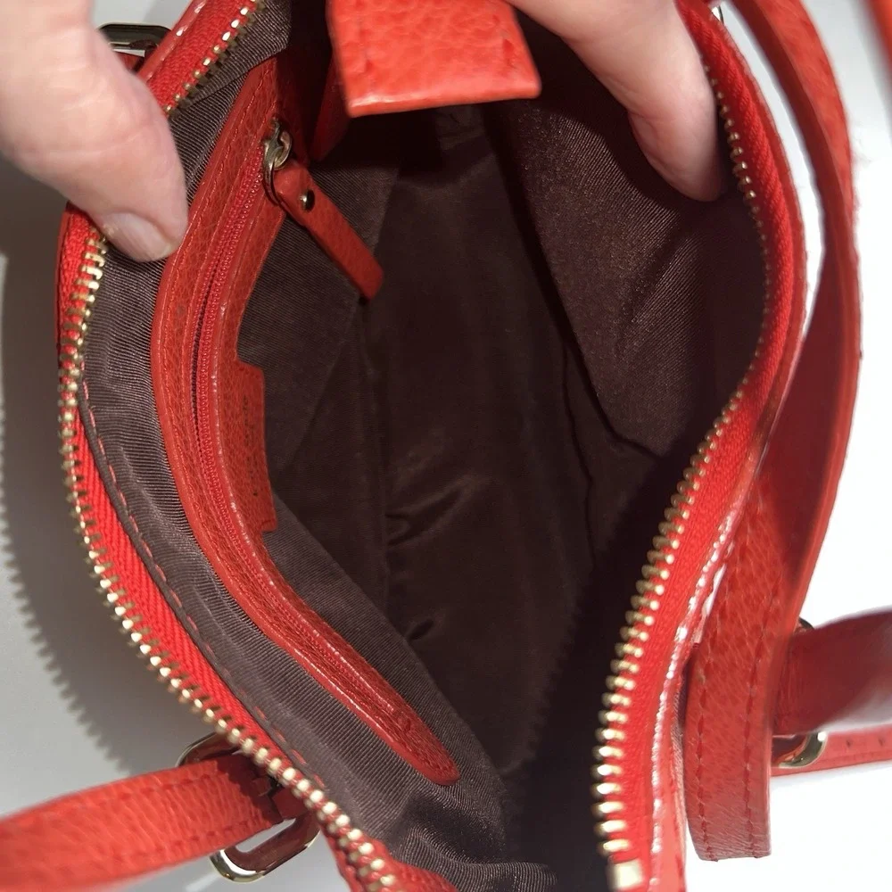 Kate Spade Micro-Opus Mulberry Street Noel Paprika Bag